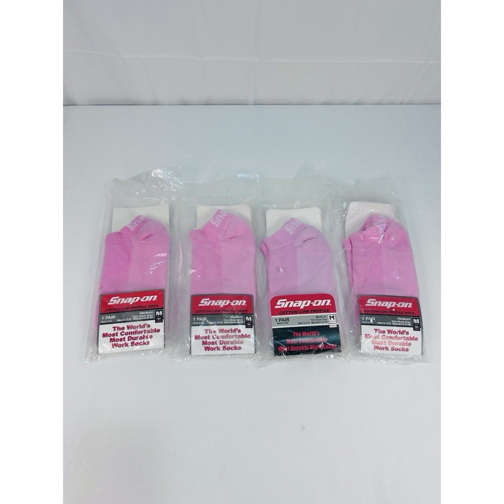 Snap-On Cotton Low Profile Socks Pink Women's 6-10